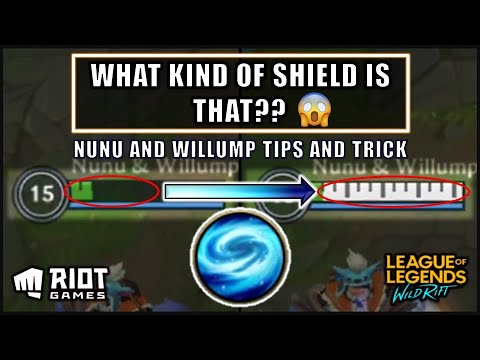 USEFUL TIPS FOR NUNU PLAYER - WILD RIFT TIPS AND TRICKS