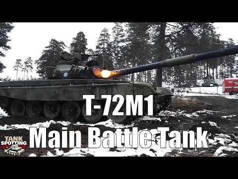 T-72M1 Training #2 - Mud, Snow And Machine Guns - Kevätsawutus 2017