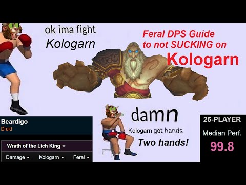 Feral DPS Kologarn Guide - Ulduar Classic WoW