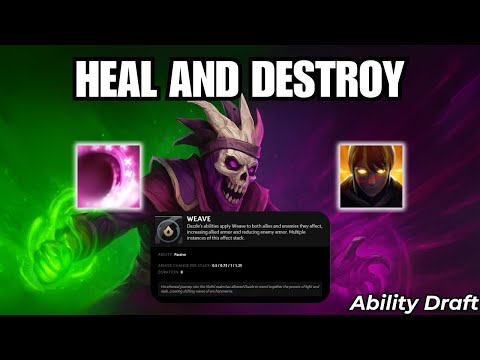 Shadow Wave + Unleash = Insane Sustain AND Damage | Ability Draft