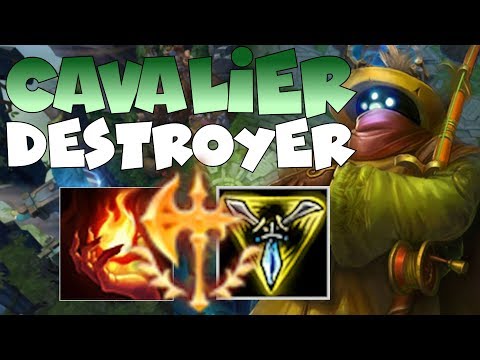 HOW STUPID IS JAX RIGHT NOW???? DESTROY KLED WITH IGNITE, CONQUEROR JAX THE ULTIMATE DUELIST!!!!!
