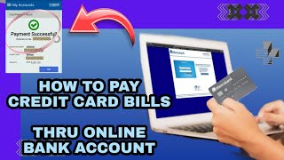 How to pay Credit card bills using Online bank account / Metrobank credit card online payment