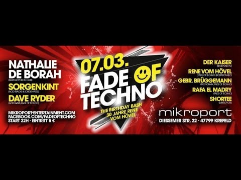 Fade Of Techno - Nathalie de Borah - 07.03.2014