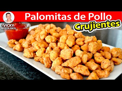 PALOMITAS DE POLLO | Vicky Receta Facil Video