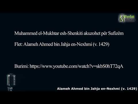 Muhammed el-Mukhtar esh-Shenkiti akuzohet për Sufizëm - Nexhmi