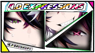 [4.0 BRUSHUP] 4 NEW EXPRESSIONS AND-【NIJISANJI EN | Doppio Dropscythe】