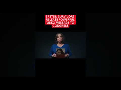 Make this PSA from the Epstein survivors go viral