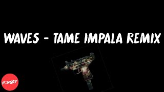 Miguel - waves - Tame Impala Remix (lyrics)