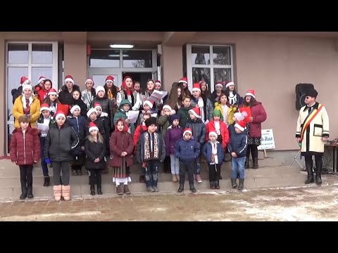 Obiceiuri si traditii de iarna Braesti - filmarea din comuna Vaculesti