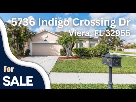 Lowest-Priced 4-Bedroom Home in Viera West, FL | New Roof & Oversized  Yard MLS ID 1043390
