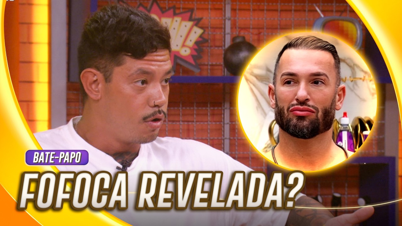 TRETA DO PASSADO? GABRIEL REVELA MOTIVO DA RIVALIDADE COM DIEGO HYPOLITO! | BATE-PAPO BBB | BBB 25