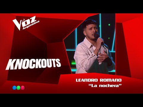 Leandro Romano - “La nochera” - Team Soledad - Knockouts - La Voz Argentina 2025