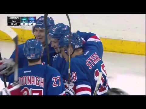 Kevin Hayes' First NHL Goal - Oct 19 2014 (HD)