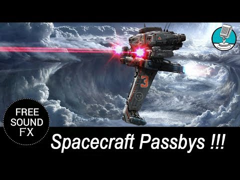 Spaceship Sound Effects, Spacecraft Passbys #7 | Sound Masters 🎶