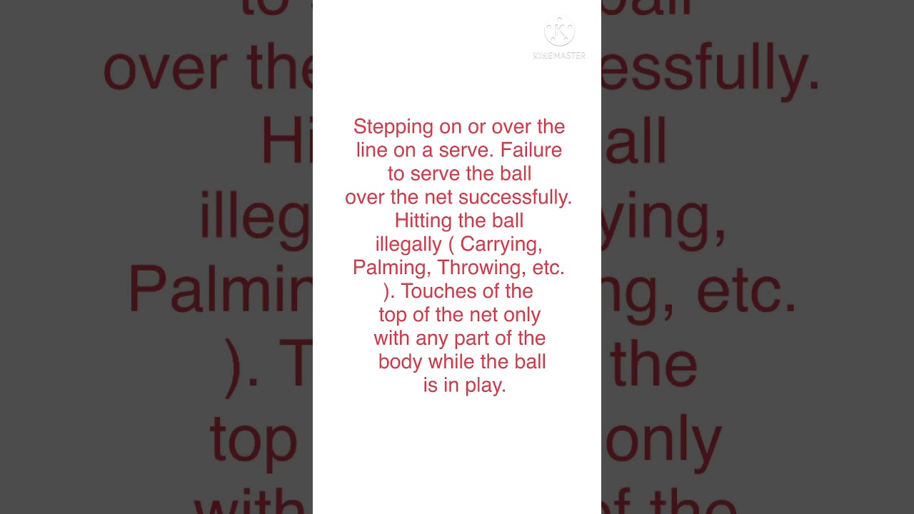 PE 221 - Volleyball Referee Hand Signals