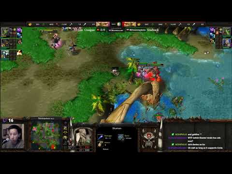 Lin Guagua (Orc) vs Starbuck (Orc) -   WarCraft 3 - Recommended - WC3563