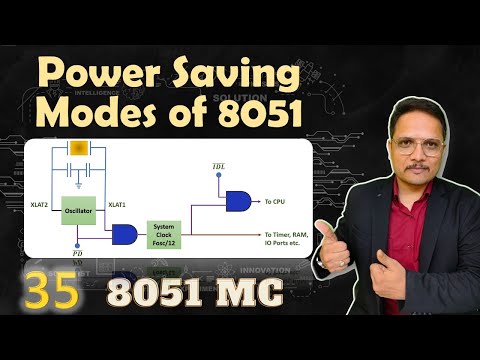 Power Saving Modes in 8051 Microcontroller
