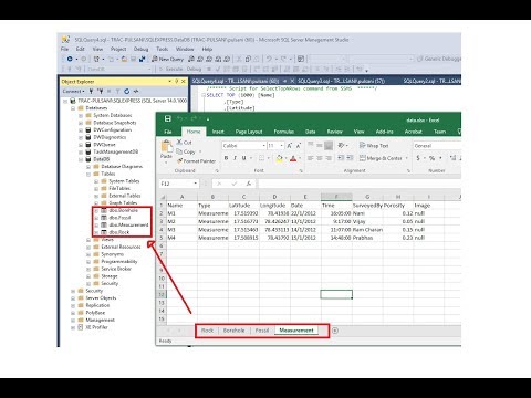 MS SQL Server - Management Studio - Import excel sheets as tables into database