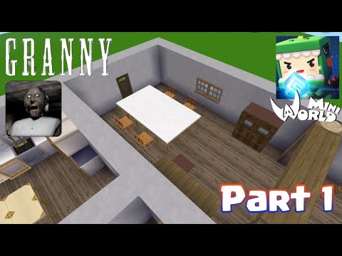 Granny's House In Mini World Game | Part-1