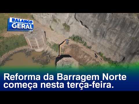 José Boiteux: obras de reforma da Barragem Norte devem começar nesta terça-feira.