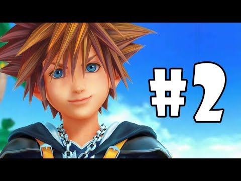 Kingdom Hearts 3 - Walkthrough - Part 2 - Olympus (PS4 HD) [1080p60FPS]