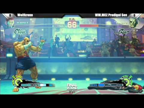 SSF4 AE2012 Winners Finals Wolfkrone vs WW MCZ Ryan Hart - Final Round XVI Tournament
