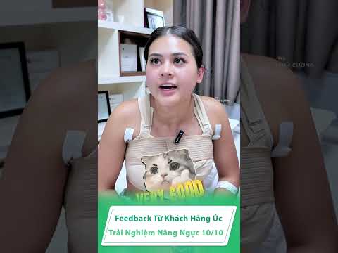 REVIEW CHÂN THỰC TỪ KHÁCH ÚC SAU NÂNG NGỰC: ĐÁNG TỪNG ĐỒNG!  #lamdep #shorts #nângngực