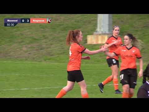 2019 Women's 2 SE, Rd 6 - Mazenod United v Ringwood City