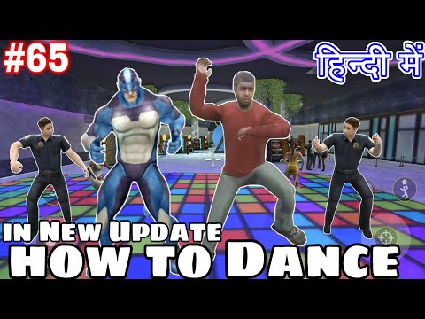 How to Dance in New Update Rope Hero Vice Town Tipson dada sing a Song in Casino Dance Club Gun #65