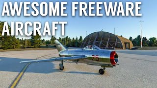 BEST Freeware Vintage Aircraft For MSFS | MiG 15