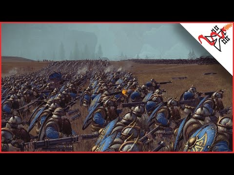 3120 THUNDERERS vs 3150 SAVAGE ORC ARRER BOYZ - Total War: WARHAMMER