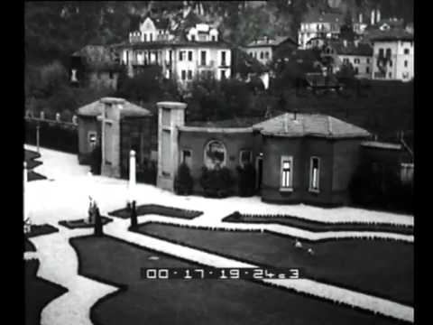 Video Istituto Luce - Palazzo Ducale - Palazzo Reale -  progetto di Ferdinando Forlati - vista aerea - Bolzano