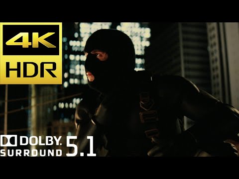 Bruce Wayne's First Night as Batman Scene | Batman Begins (2005) Movie Clip 4K HDR