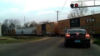 preview picture of video 'Autauga Northern Railroad in Prattville, Alabama'