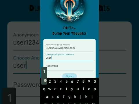 Portal. - Anonymous Chat app