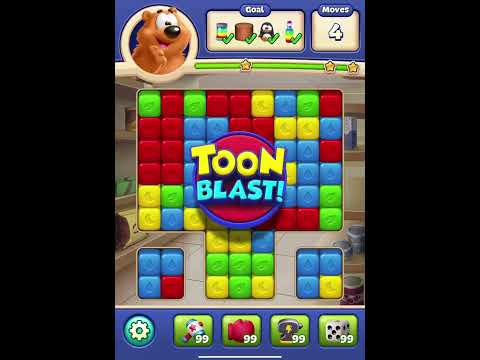 TOON BLAST Levels 3365 - 3371 [No Boosters]