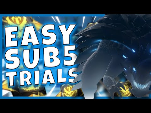 Dauntless Pangar trials - EASIEST sub 5 build and guide