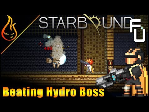 Back to the Hydro Distribution Center Starbound Frackin Universe EP36