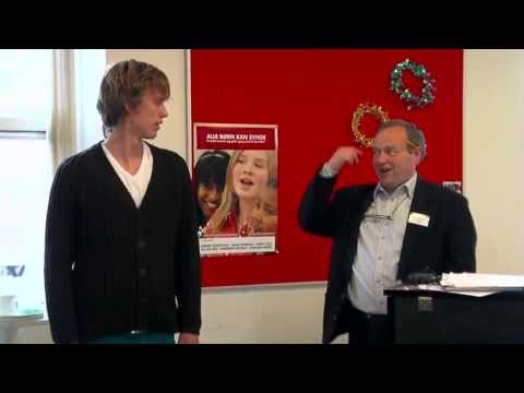 David Lowe teaches alto, 16-year-old Frederik (Masterclass 2009 at Den Jyske Sangskole)