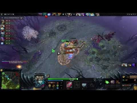 Dota 2 GamePlay Phantom Assassin - Spamming Daggers