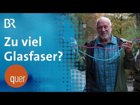 Doppelt Glasfaser: Ausbau treibt in München seltsame Blüten | quer vom BR