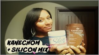 Kanechom + Silicon Mix: Flat Iron results! [Relaxed Hair] - LifeOfMula