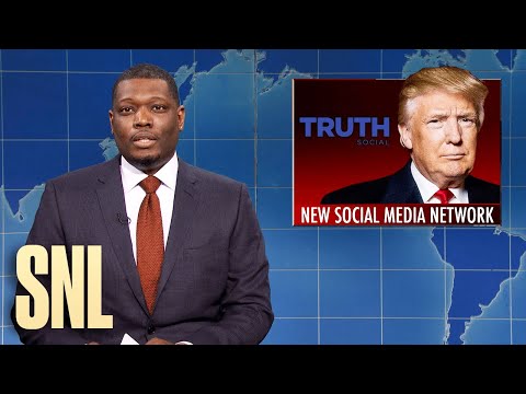 Weekend Update: Steve Bannon Held in Contempt & Trump Social Media - SNL