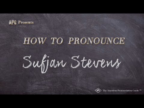 How to Pronounce Sufjan Stevens (Real Life Examples!)