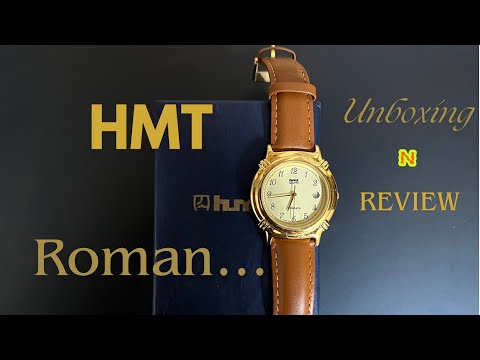 HMT Roman rggl 02 watch unboxing and review. #hmt #watch #hmtroman