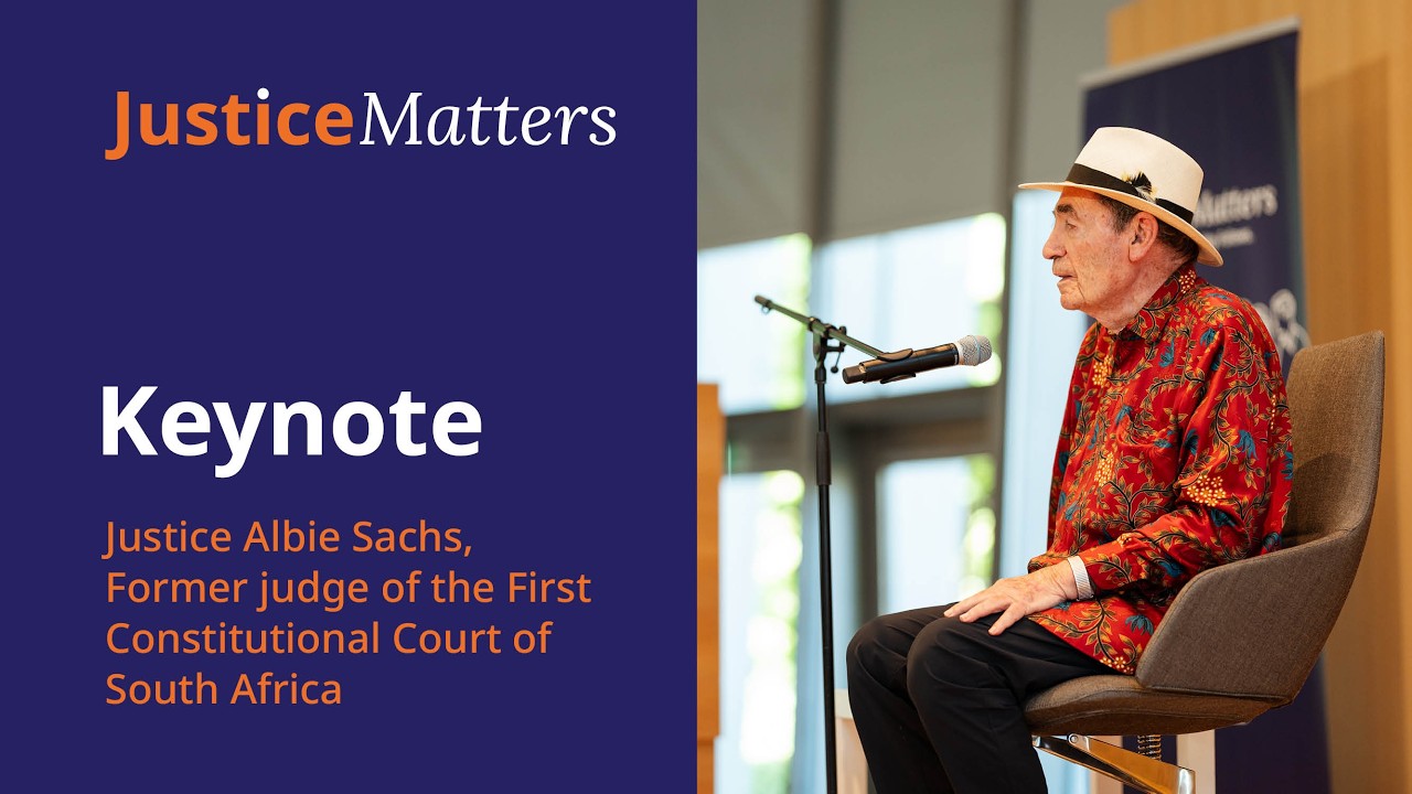 Justice Matters 2026 - Albie Sachs