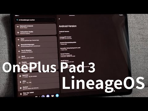 [TUT] OnePlus Pad 3 - LineageOS (mit microG) flashen [4K | DE]