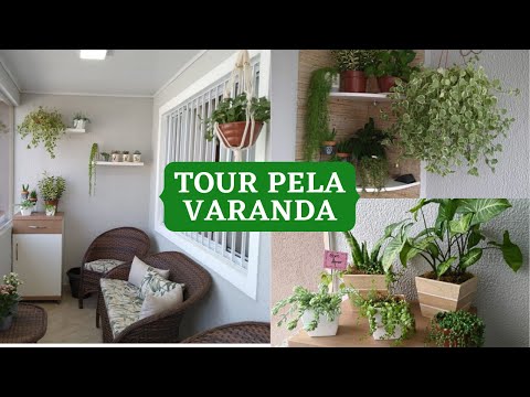 TOUR PELA MINHA VARANDA TRANSFORMADA - ALESSA VALE