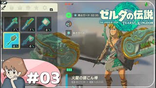 【ゼルダの伝説 ティアキン】装備が重量級【ゼルダの伝説ティアーズオブザキングダム女性実況#3
