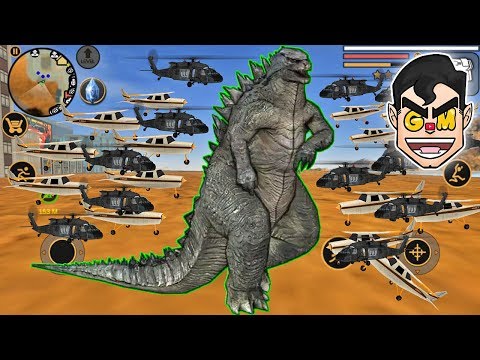 Vegas Crime Simulator #New Update Godzilla (by Naxeex LLC) Android Gameplay HD